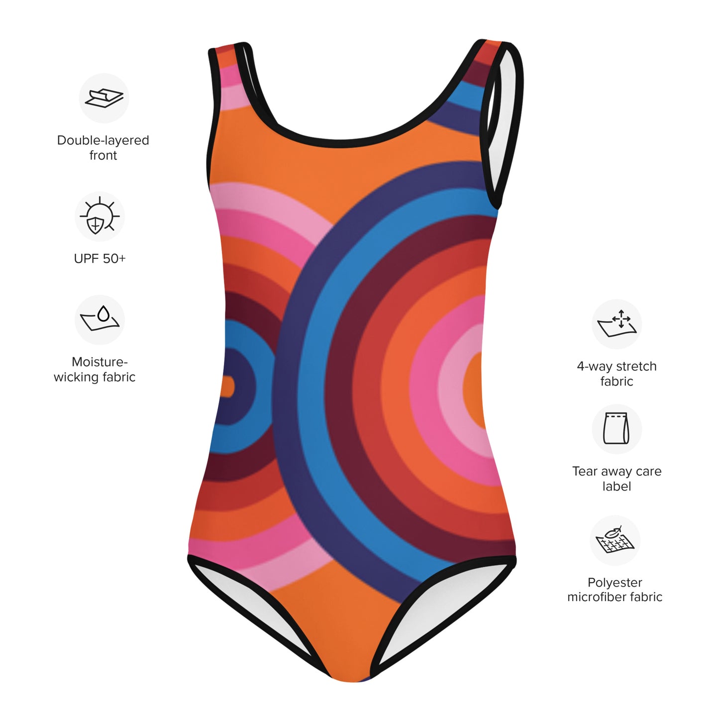 All-Over Print Kids Swimsuit