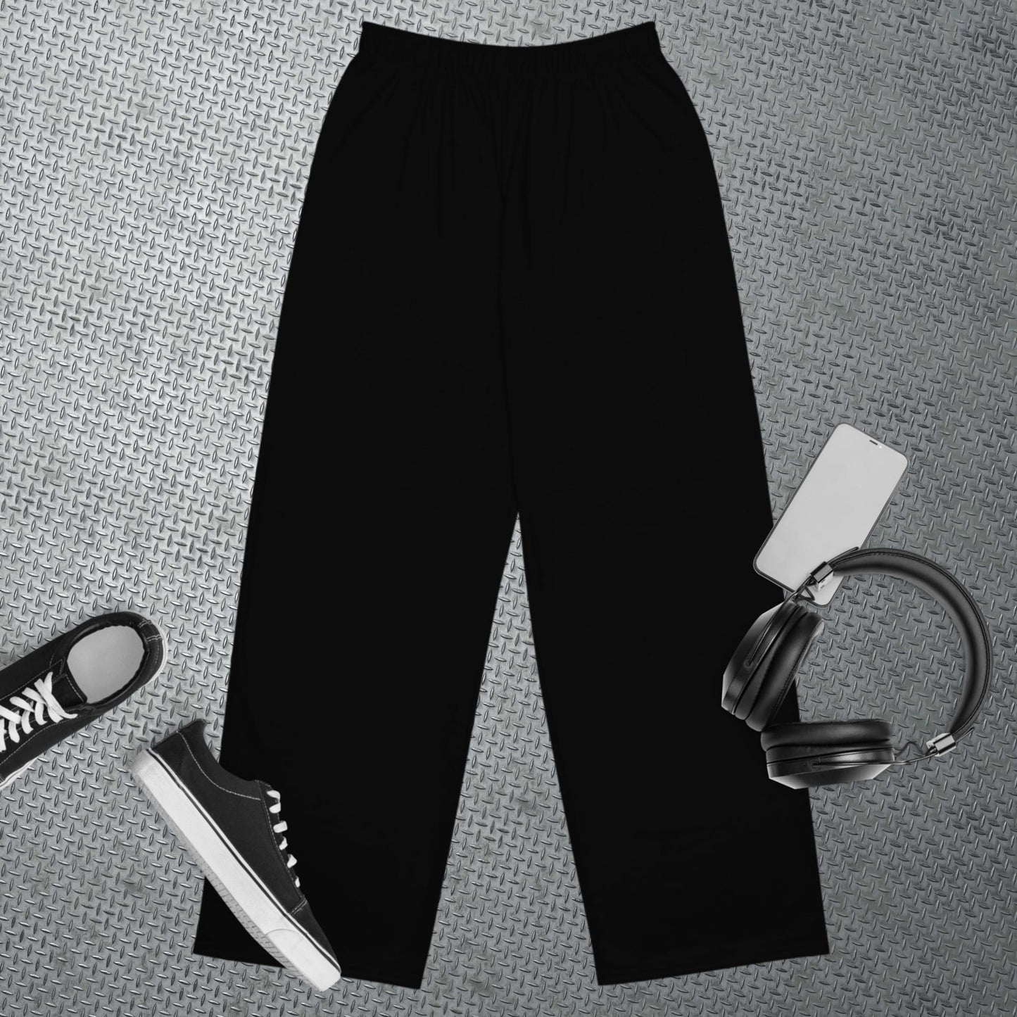 All-over print unisex wide-leg pants